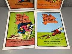 (4): PACIFIC COMICS FLASH GORDON DAILY STRIPS 1-4
