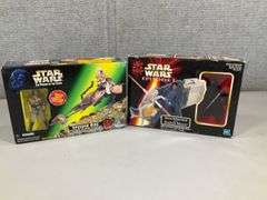 (2): STAR WARS SPEEDER BIKE, DARTH MAUL SITH SPEEDER