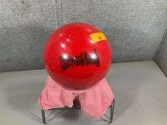 BOWLING BALL NOW KEVIN NASH - RED & BLACK - NEW