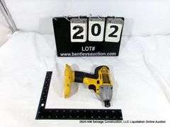 DEWALT DW056 HEAVY DUTY 1/4" CORDLESS IMPACT DRIVE