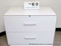 POPPIN 2-DRAWER LATERAL FILE
