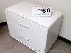 POPPIN 2-DRAWER LATERAL FILE