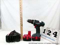 BOSCH 14.4V COMPACT CORDLESS DRILL W/ 1 HR CHARGER & BATTERY