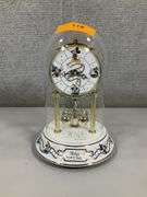 MICKEY MOUSE "THROUGH THE YEARS" GLASS DOME CLOCK