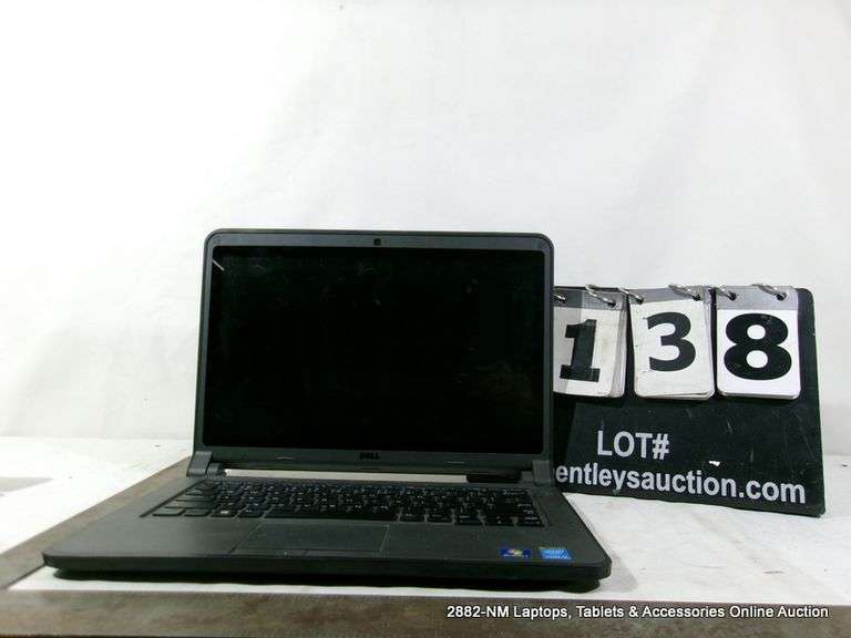 DELL LATITUDE 3340 CORE I3 - MISSING BATTERY, NO CORD