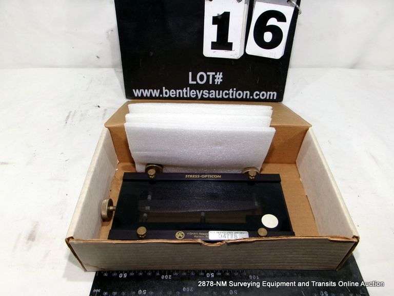 VISHAY PAT. NO. 3.651.584 STRESS-OPTICAM