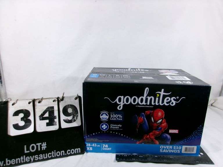 GOODNITES NIGHTTIME UNDERWEAR