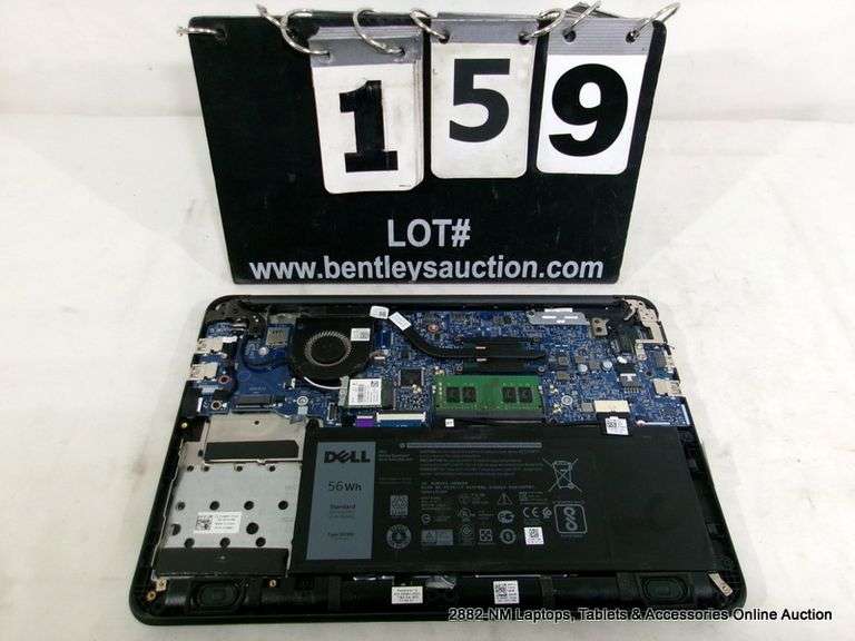 DELL LATITUDE 3380 CORE I3 - MISSING PANEL, NO CORD