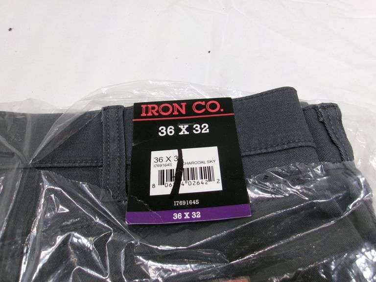 IRON CO PATRIOT PANT, CLASSIC, SIZE 36X32