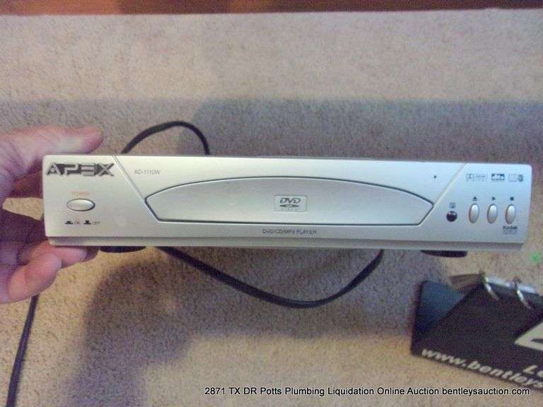 APEX DVD/CD/MP3 PLAYER MODEL: AD1110W