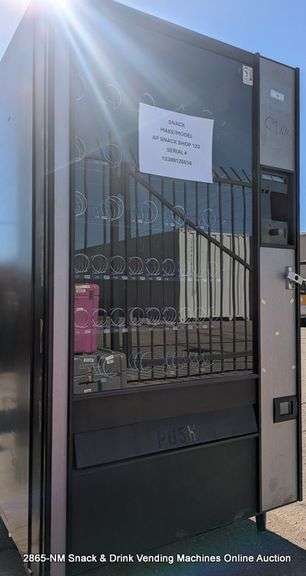AP SNACK SHOP 123 SNACK MACHINE, S/N: 12399125014