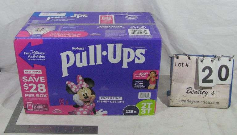 HUGGIES PULL-UPS 2T/3T MINNIE - GIRLS (128 COUNT)