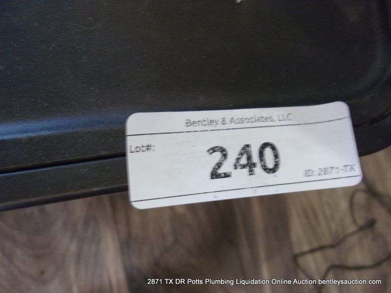 WHITE FLIP TOP CONTAINER