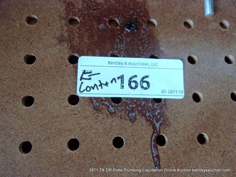 CONTENTS OF BOARD: COMBINATION WRENCHES, CRESCENT WRENCHES, SCREWDRIVERS