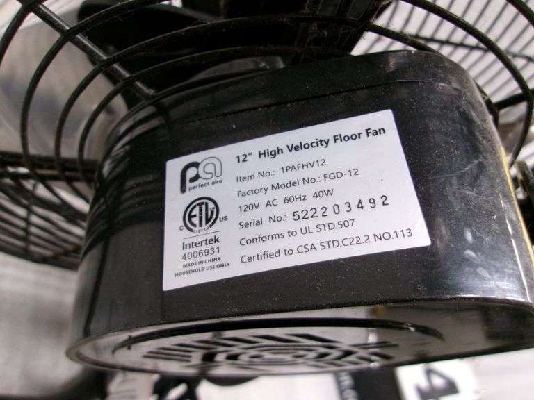 METAL BLACK FAN