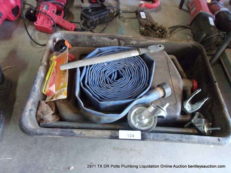 OIL PAN - OIL PAN, FILE TOOL, CASTERES, BLUE HOSE