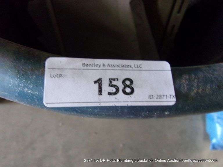 PLASTIC TUB: PIPE, HOUSE SIDING, WINDOW SHADE, ETC