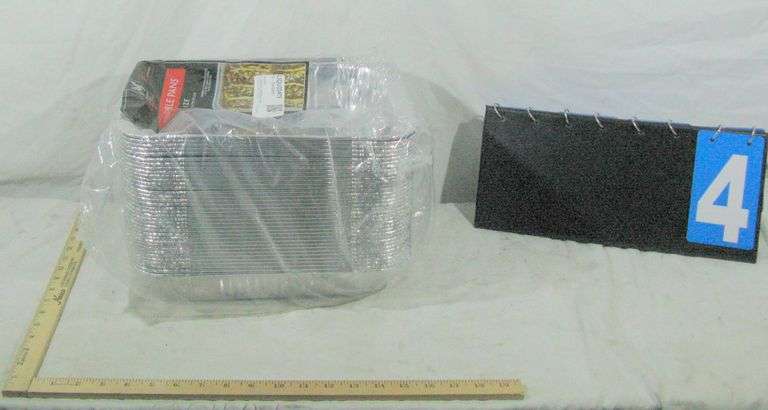36-PACK STEAM TABLE PANS - HALF SIZE