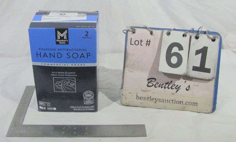BOX: (2) REFILL FOAMING ANTIBACTERIAL HAND SOAP