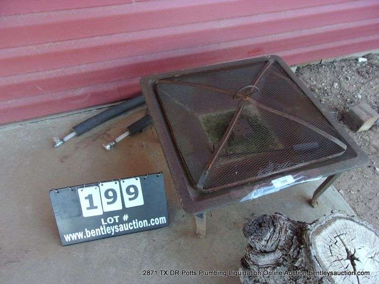 SMALL SQUARE FIRE PIT