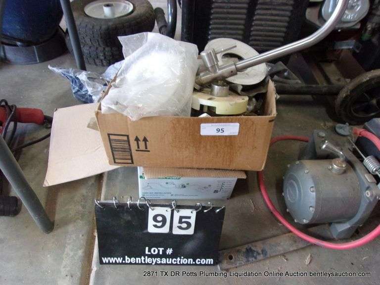 BOX: MISC FAUCET PARTS, MISC