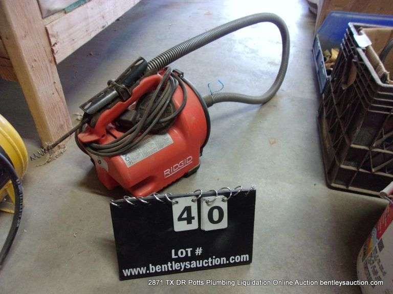 RIDGID SINK MACHINE MODEL: K-30