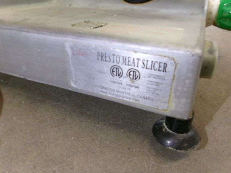 PRESTO MEAT SLICER