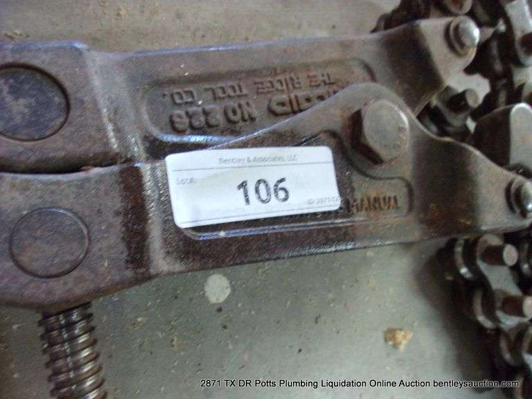 RIGID SOIL PIPE CUTTER