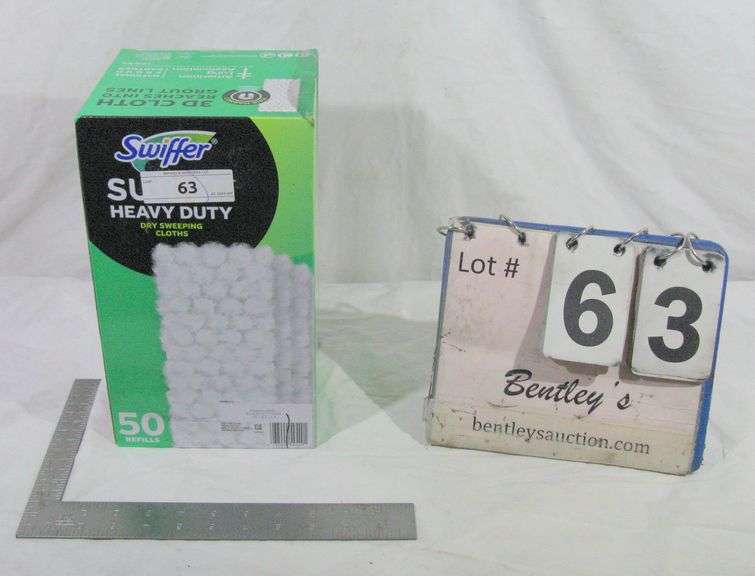 BOX: SWIFFER SWEEPER HEAVY DUTY DRY SWEEPING CLOTHS