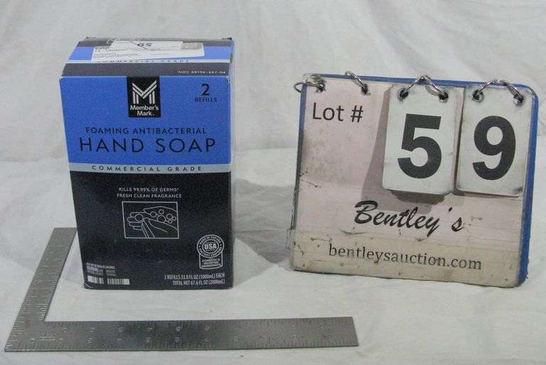 BOX: (2) REFILL FOAMING ANTIBACTERIAL HAND SOAP