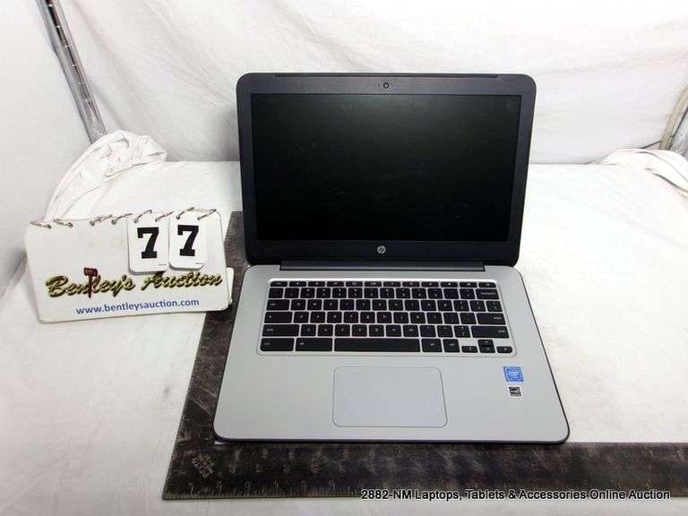 HP CHROME BOOK 14 G4 INTEL INSIDE - MISSING SCREWS, NO CORD