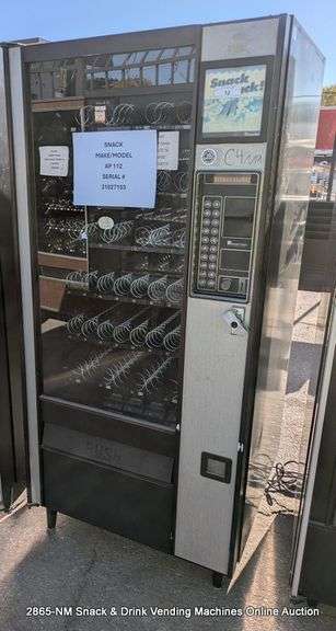 AP 112 SNACK MACHINE, S/N: 21027153