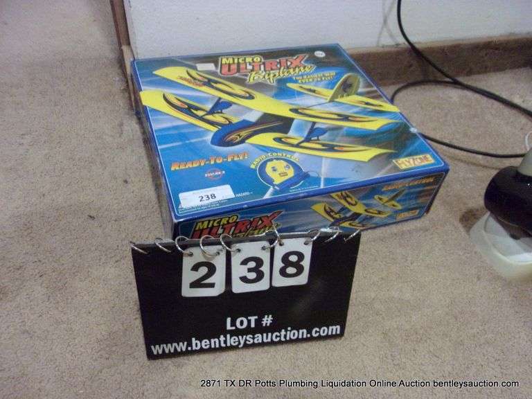 MICRO ULTRIX BIPLANE RADIO-CONTROL