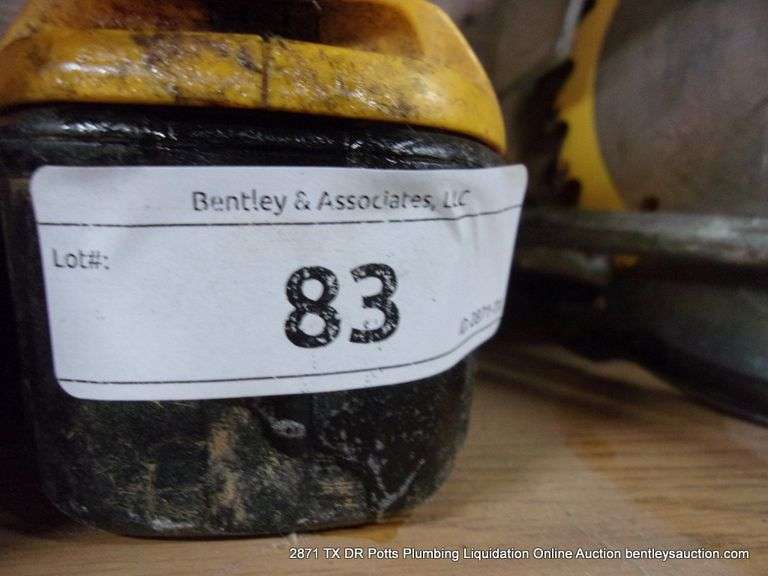 LOT: DEWALT TOOLS - SAW, DRILL, BATTERY & CHARGER