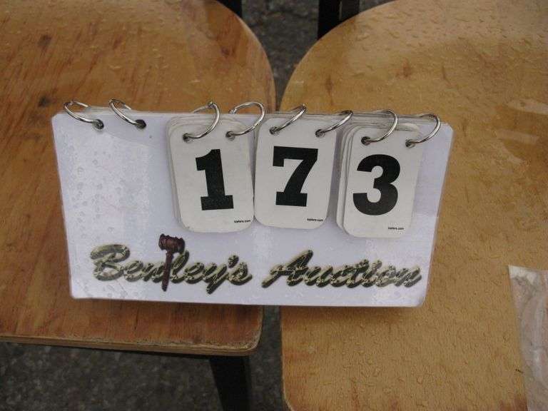 SET OF 4: WOOD CHAIRS - METAL FRAME