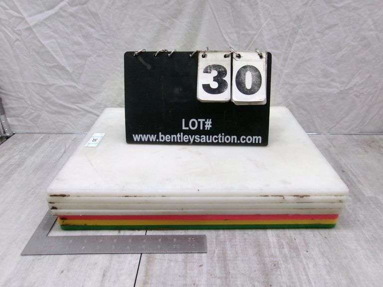 LARGE CUTTING BOARDS, QTY 7