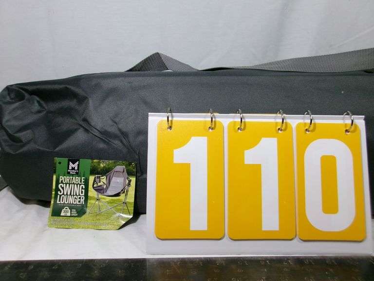 SWING CHAIR - GREY - IN BOX