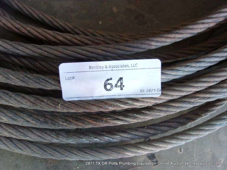 ROLL: 1/2 STEEL CABLE
