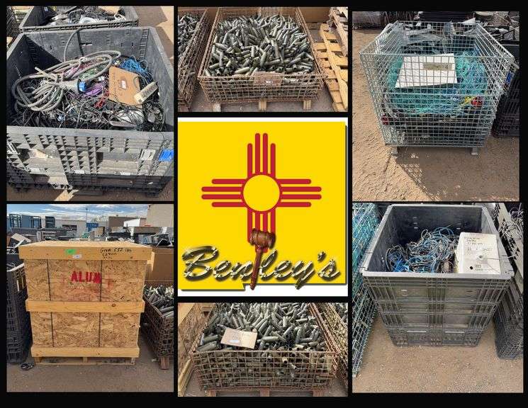 2683-NM Surplus Shell Casings, Wire & Cable Online Auction