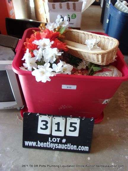 POLY TOTE: ARTS,CRAFTS AND HOLIDAY DECORATIONS