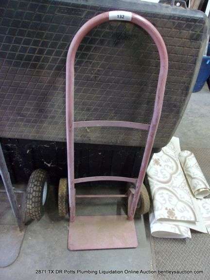 SMALL TWO-WHEEL DOLLY - BENT WHEELS