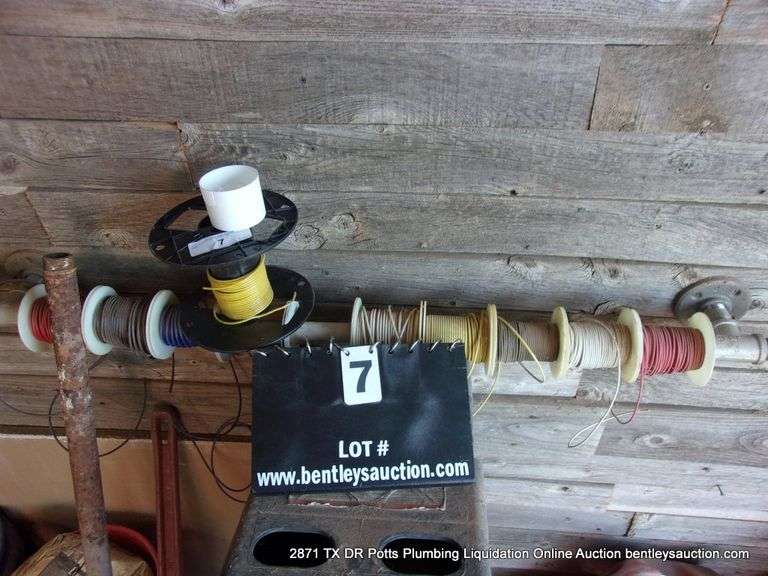 LOT: ROLLS OF WIRE