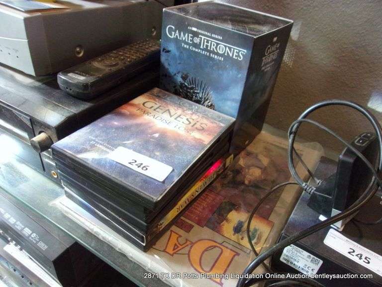 LOT: (1) BOOK & (1) LOT DVD'S