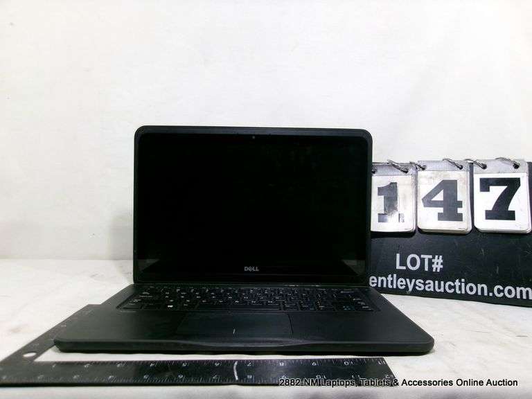 DELL LATITUDE 3380 WINDOWS PRO - NO CORD, BROKEN BOTTOM PANEL