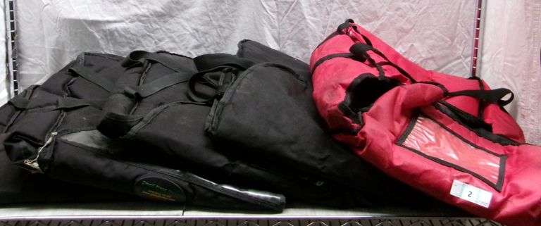 4: DELIVERY PIZZA BAGS, 4 X MONEY