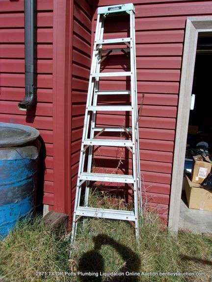8' ALUMINUM STEP LADDER