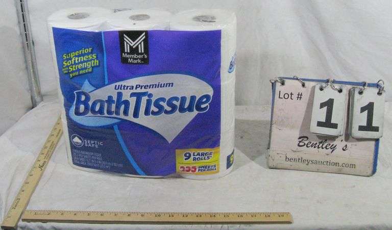 9 ROLL PACK BATH TISSUE ULTRA PREMIUM