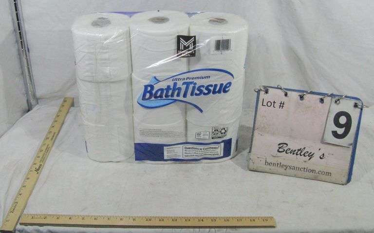 9 ROLL PACK BATH TISSUE ULTRA PREMIUM