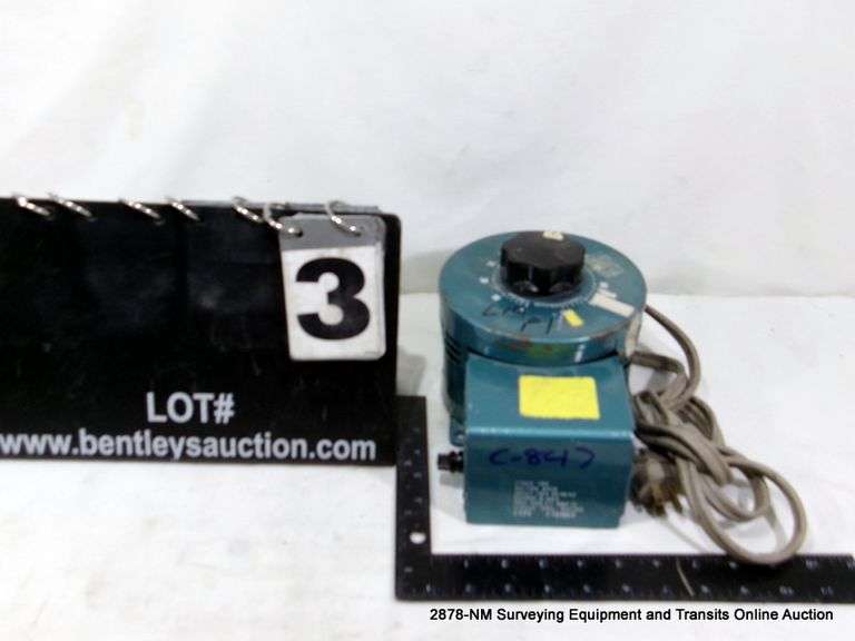 STACO TYPE 1510 VARIABLE AUTO TRANSFORMER