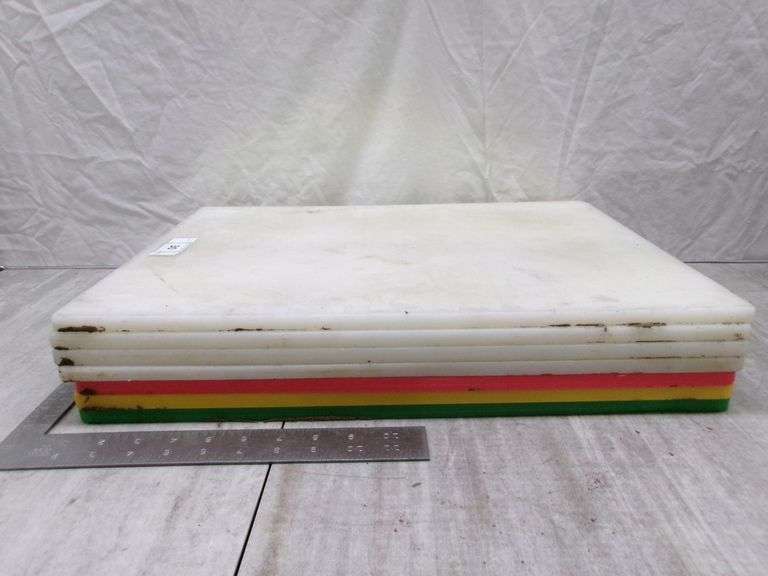 LARGE CUTTING BOARDS, QTY 7